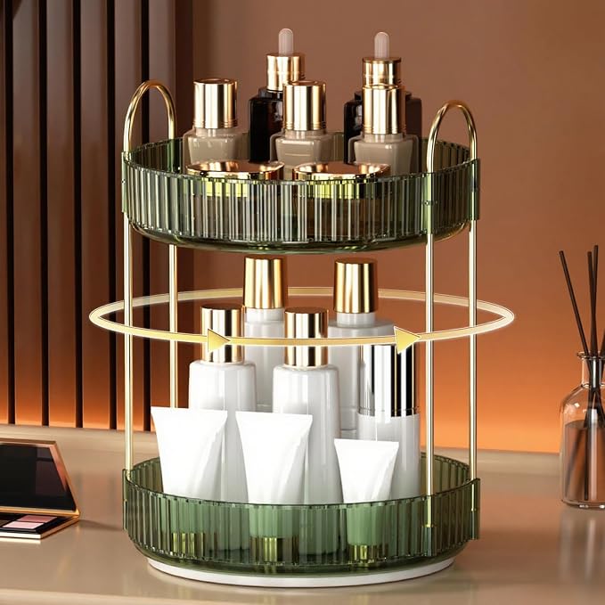 YCIA&DONE 360 Rotating Makeup Organizer and Storage - Image 7