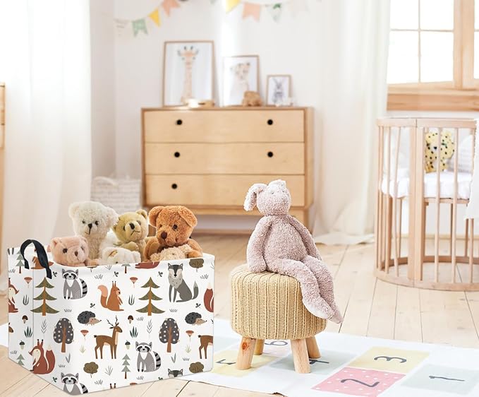 Rectangular Kids Storage Bin Gift Basket - Image 2