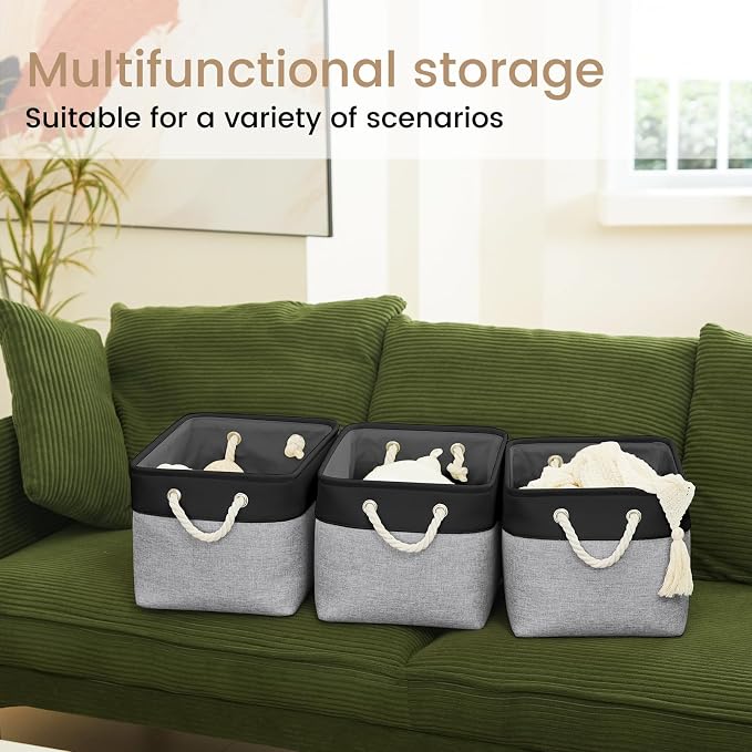 15x11x10 In Foldable Fabric Large Storage Bins - Image 6