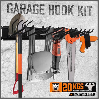 HORUSDY 64-Inch Heavy Duty Garage Organization Rack, 14 Packs Max Load 600LB - Image 4