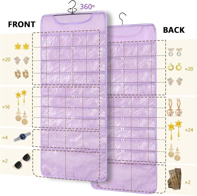 FOREGOER Hanging Jewelry Organizer - Image 7