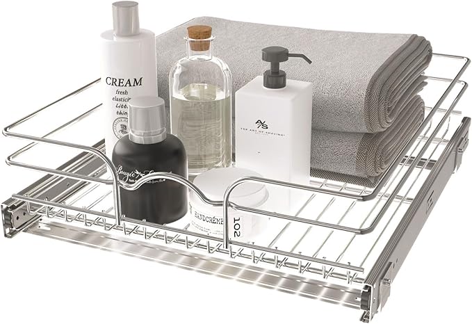 Rev-A-Shelf Kitchen Cabinet Pullout Shelf and Drawer Organizer Slide Out Pantry by Rev-A-Shelf