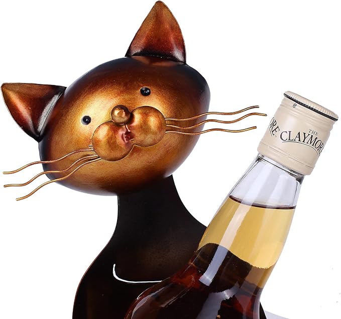 Cat Decor Wine Holder Wine Rack Wine Bottle Holder Wine Cat, Gift - Image 4