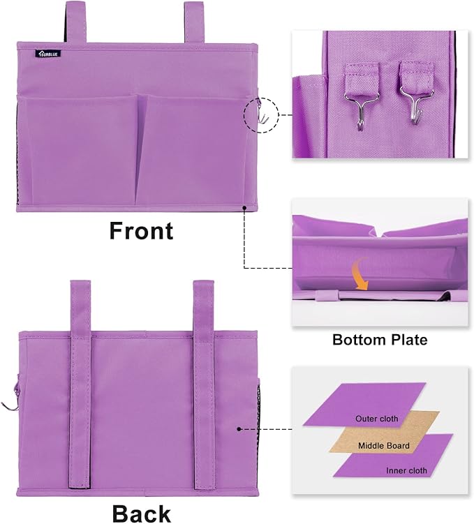 Surblue Caddy Hanging Organizer Bedside Storage Bag - Image 2