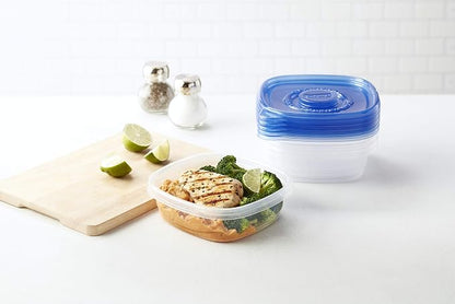 GladWare Entree Food Storage Containers, Medium Square Holds 25 Ounces of Food - Image 7