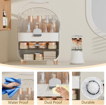 Makeup Organizer Countertop & Makeup Brush Holder - Image 6