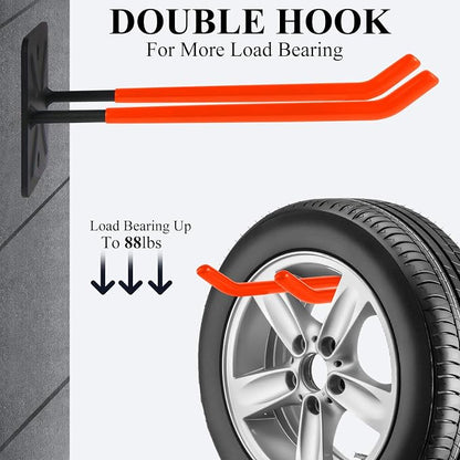 Steel Garage Storage Hooks Wall Tool Organizer, 10 Inch Garage Hook Heavy Duty - Image 4