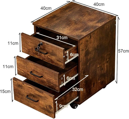 TUKAILAi Mobile File Cabinet - Image 3