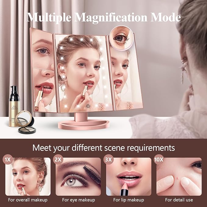 HUONUL Makeup Mirror Vanity - Image 5