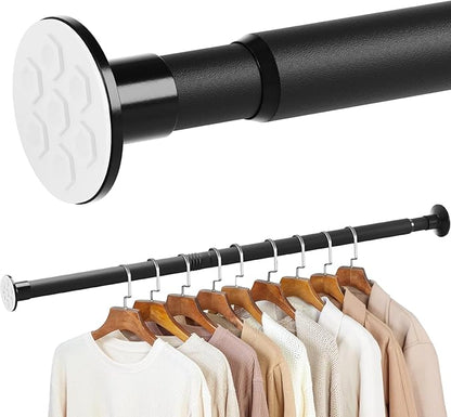 No Drilling Closet Rod, 27.5-63 Inches Hanging Closet Rod by SimpleSolutionsforCozyHome