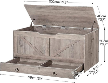 HOOBRO Storage Chest, 39.3" Toy Chest - Image 3