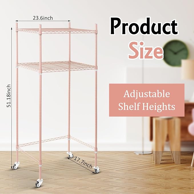 Tandefio 2 Tier Mini Fridge Stand - Image 3