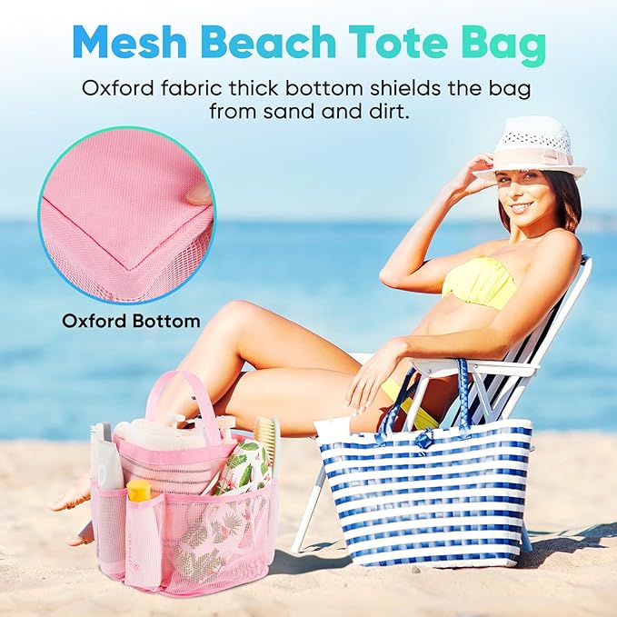 EUDELE Mesh Shower Caddy Portable - Image 4