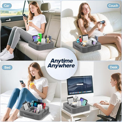 Couch Cup Holder Pillow, Sofa and Bed Caddy - Image 7