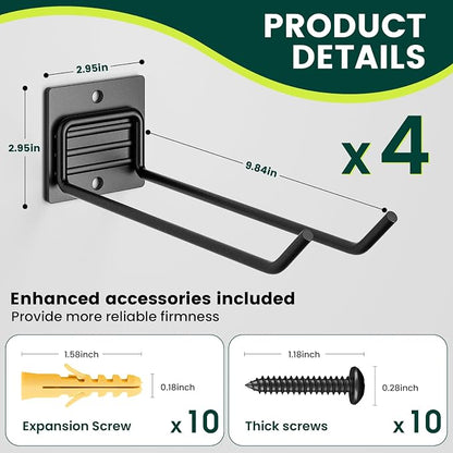 Wall Mount Garage Tool Organizer Storage Hook - Image 6