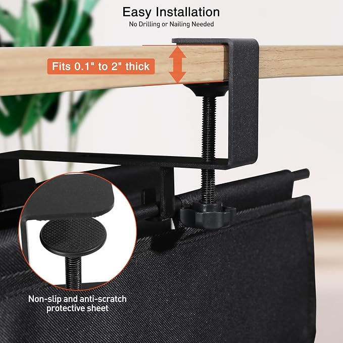 MAXECHO Under Desk Cable Management Tray 28" - Image 3