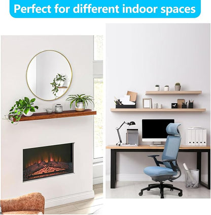 Floating Shelf Bracket, Solid Steel Support Rods - Image 5