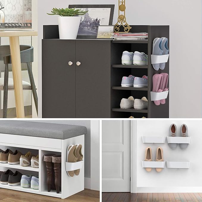 Wall Mounted Shoes Rack 6Pack - Image 2