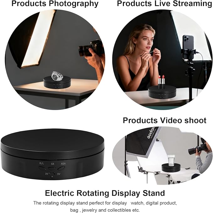 22 lbs Motorized Rotating Display Stand - Image 6