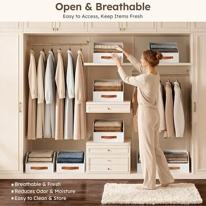 Homsorout Fabric Storage Bins for Organizing - Image 3