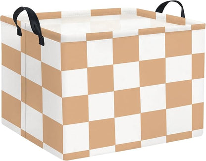 Rectangular Storage Basket for Home Kitchen Girls Cute Storage Bin Organizer by TIBAOLOVER