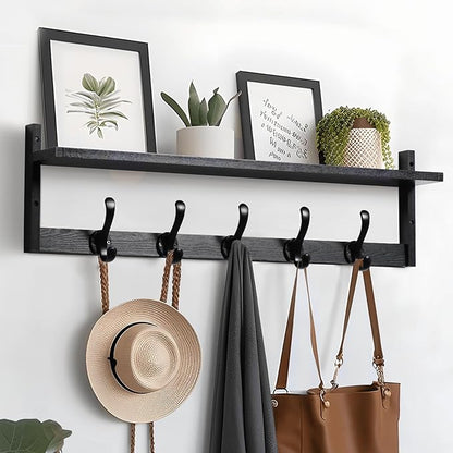 Tatub 29'' Coat Rack Wall Mount by Tatub