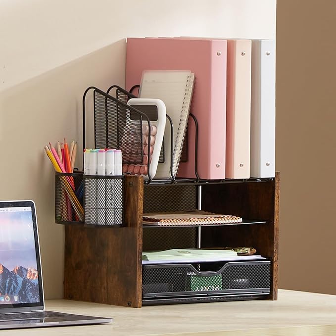 Y YOMA Mesh Desk Organizer - Image 9