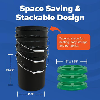 ePackageSupply 5 Gallon Bucket - Image 2