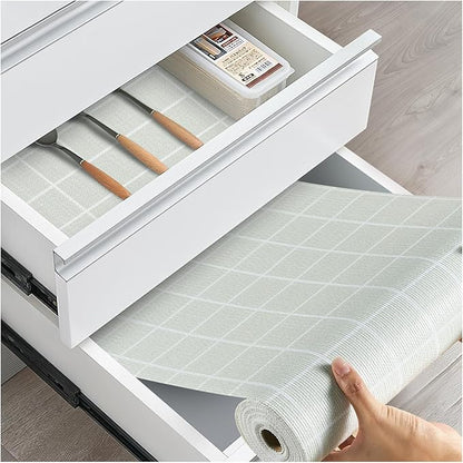 Drawer and Shelf Liner, Non-Slip Kitchen Cabinet Liners Non-Adhesive Thick by ALIUNI