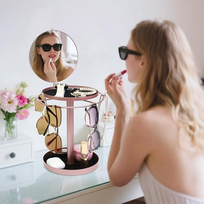 360° Rotating Sunglasses Organizer - Image 2