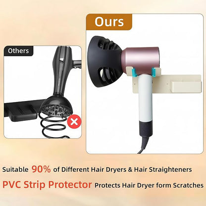 Hair Dryer and Straightener Holder, Upgraded Hair Straightener Holder - Image 6