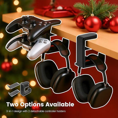 3 in 1 Rotating Headphone Stand - Image 2
