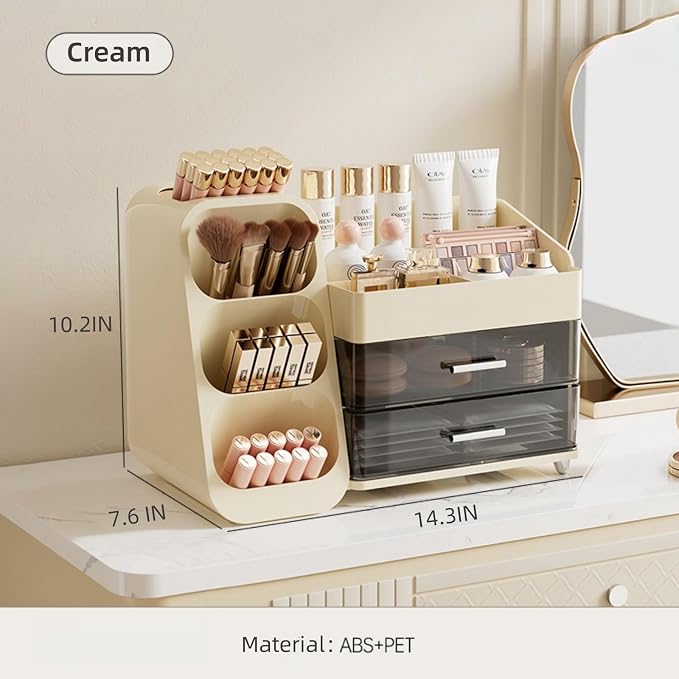 Makeup Organizer with Drawers, Large Capacity Countertop Organizer - Image 5