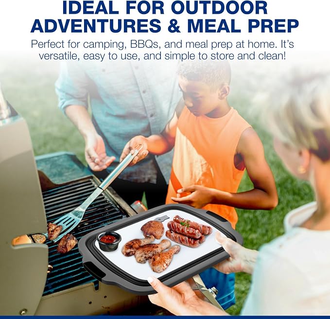 2-Pack XL Collapsible BBQ Prep Tub - Image 4