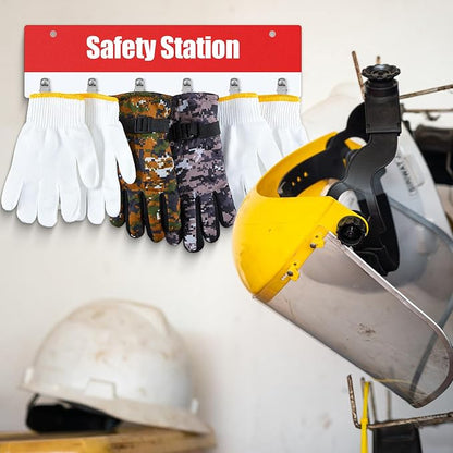 Honeydak Glove Station Organizer Wall Mount Plastic Glove Holder - Image 2