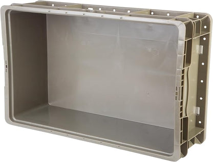 Hudson Exchange 24 x 15 x 7.5" Straight Wall Handled Storage Container Tote - Image 4
