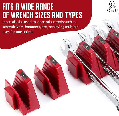 Q&U Wrench Organizer Modular System – 48 PCS Magnetic Wrench Organizer - Image 7