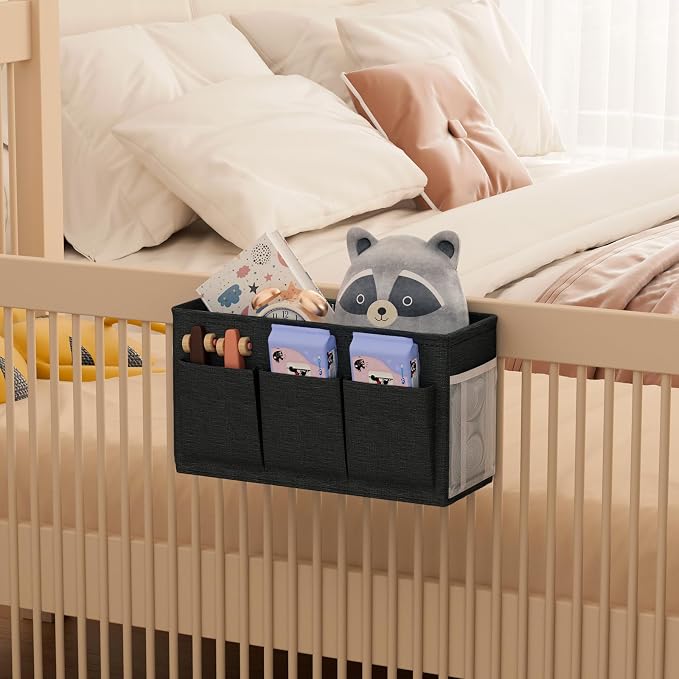 Dual-purpose Bedside Caddy Bedside Organizer, Bed Caddy - Image 7