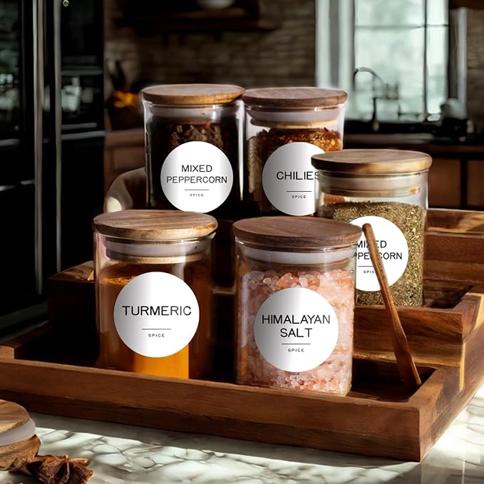 245 Spice Jar Labels - Image 5