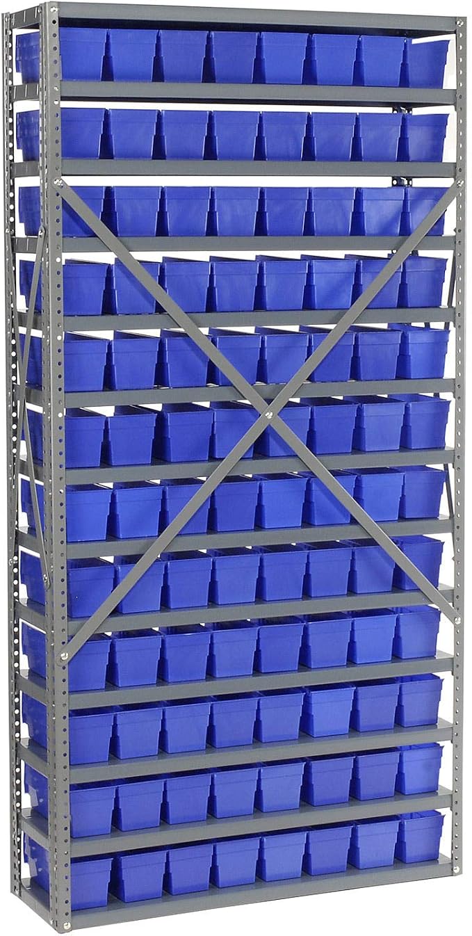 Global Industrial 13 Shelf Steel Shelving - Image 5
