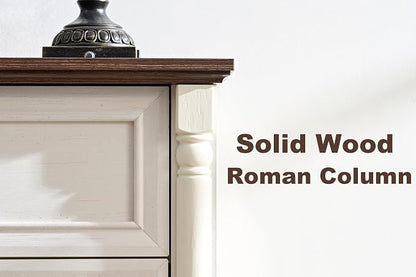 Farmhouse 10 Drawer Dresser - Image 5