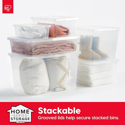 IRIS USA 20-Pack 6 Qt Storage Bins - Image 6
