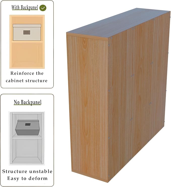 9-Cube Storage Shelf Bookcase - Image 3