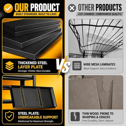 Garage Shelving, Heavy Duty Storage Shelves, Adjustable Boltless Units | Metal - Image 3