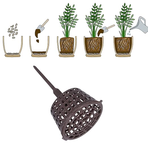 20PCS Plastic Fertilizer Mesh Baskets, Net Cups - Image 7