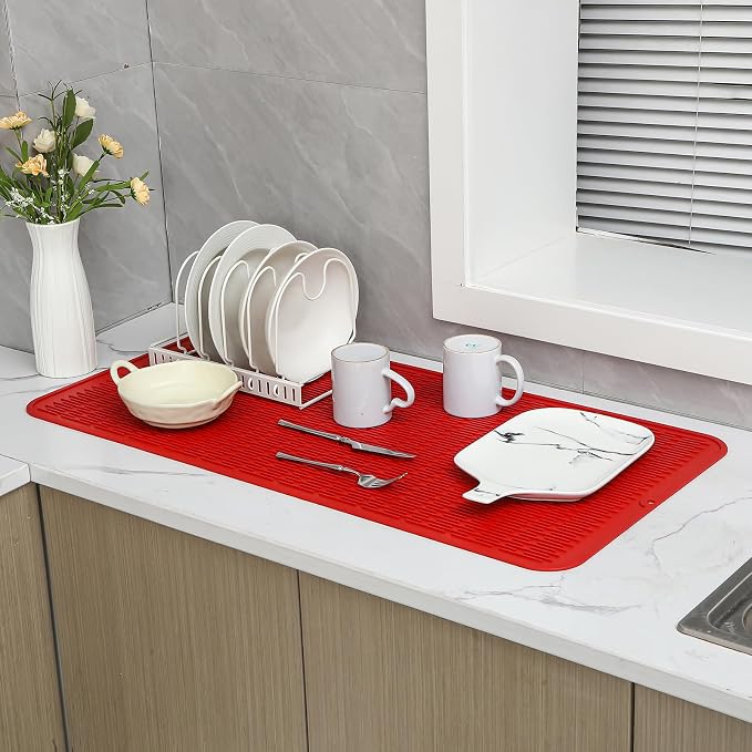 Silicone Dish Drying Mat for Multiple Usage, Easy clean, Eco-friendly, - Image 6