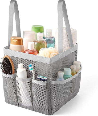 Mesh Shower Caddy, Portable Shower Caddy Bag by iRFKCIOW