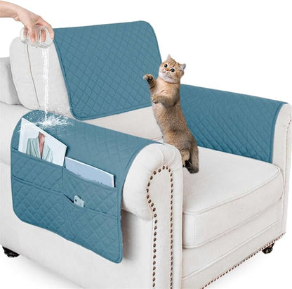 Waterproof Sofa Armrest Cover Headrest Cover by ZGDDPZA