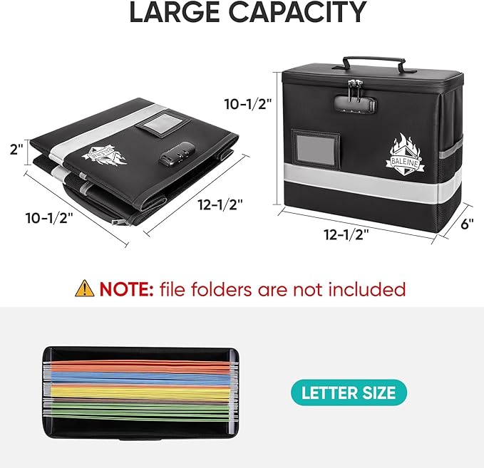 BALEINE Fireproof Document Box - Image 4