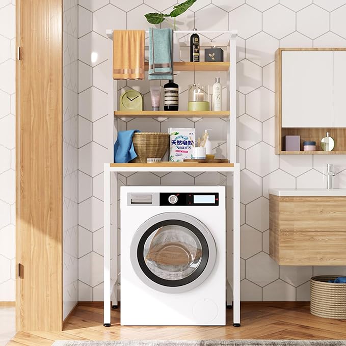 Gdrasuya10 Over The Washer and Dryer Storage Shelves - Image 4